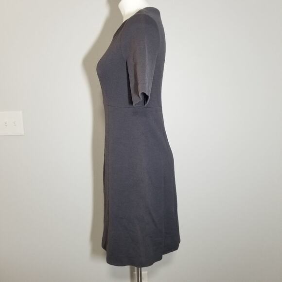Peserico A-Line Gray Dress Solid  Career Dress - Picture 2 of 9